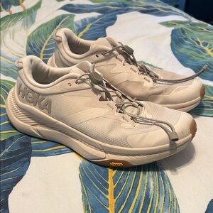 Hoka Transport Sneakers in Eggnog